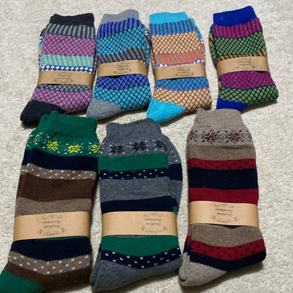 Lot of 7 pairs of men’s socks